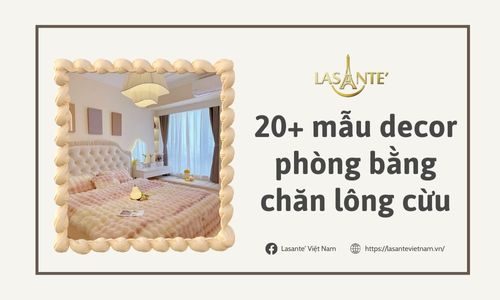 20+ mẫu decor phòng bằng chăn lông cừu của Lasante