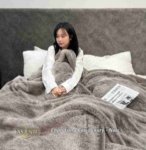 Chăn lông cáo Luxury của Lasante sang trọng phòng ngủ 14 Chăn lông cáo Luxury của Lasante