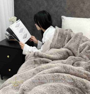 Chăn lông cáo Luxury của Lasante sang trọng phòng ngủ 15 Chăn lông cáo Luxury của Lasante