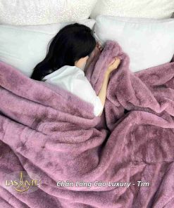 Chăn lông cáo Luxury của Lasante sang trọng phòng ngủ 5 Chăn lông cáo Luxury của Lasante