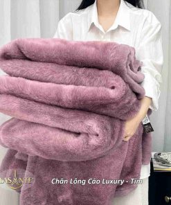 Chăn lông cáo Luxury của Lasante sang trọng phòng ngủ 6 Chăn lông cáo Luxury của Lasante