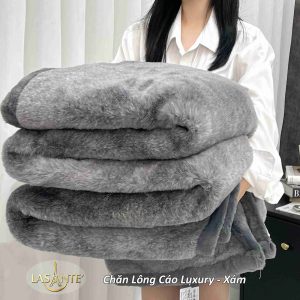 Chăn lông cáo luxury của Lasante