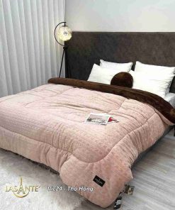 Chăn lông cừu VIC24 của Lasante sang trọng, ấm áp. 1 Chăn lông cừu Pandora của Lasante Việt Nam
