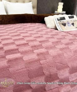 Chăn lông gấu Sophia 2m1x2m4 mịn màng cho làn da. 1 z7146163333317 7571b8a99477cad92f28849ee49246bd