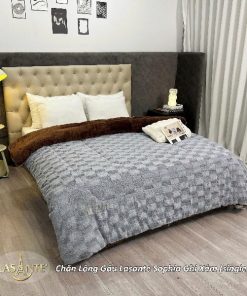 Chăn lông gấu Sophia 2m1x2m4 mịn màng cho làn da. 4 z7147123406419 46656580204932a9aad6d3448d5e7155