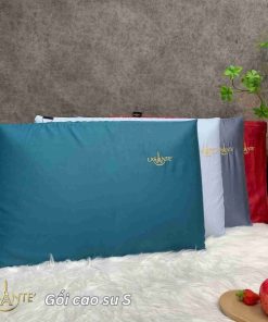 Gối cao su S - Lasante tặng kèm vỏ Tencel 1 Gối cao su S