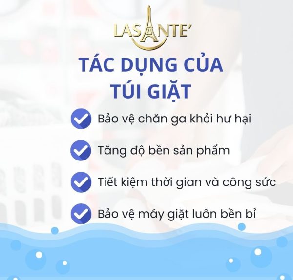 Lợi ích của túi giặt Lasante Việt Nam