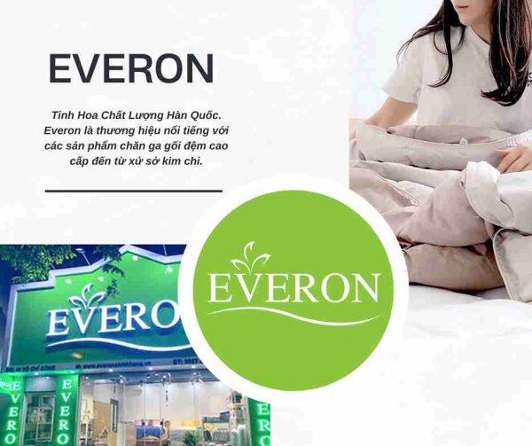 Thương hiệu Everon- Top 5 Địa Chỉ Mua Chăn Lông Cừu Uy Tín Được Khách Hàng