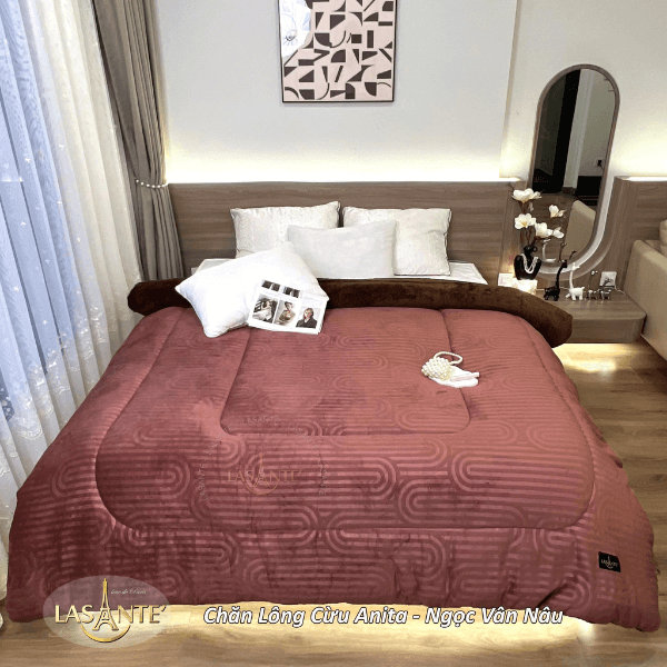 Chăn lông cừu Anita- Ngọc Vân ưu đãi lớn cho khách hàng 16 Chăn lông cừu Anita Lasante