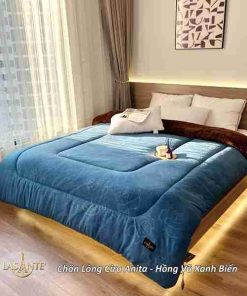 Chăn lông cừu Anita Hồng Vũ bảo vệ sức khỏe mùa lạnh 1 Chăn lông cừu Anita Lasante