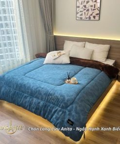 Chăn lông cừu Anita- Ngân Hạnh Lasante Việt Nam 1 Chăn lông cừu Anita Lasante