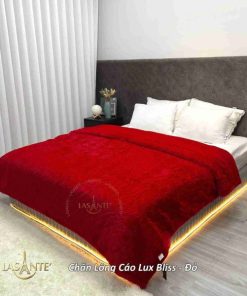 Chăn lông cáo Lux Bliss cao cấp chính hãng Lasante 2 Chăn Lông Cáo Lux Bliss