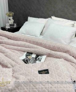 Chăn Lông Gấu Samia Hồng Phấn 01 (double) 03 33