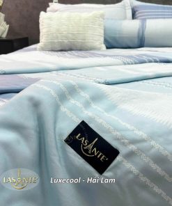Bộ chăn ga gối Luxecool Hải Lam 2 Bộ chăn ga Luxecool Hải Lam