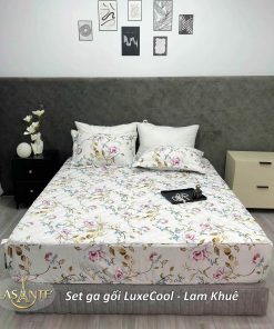 Set Ga Gối Luxecool 1 Set Ga Gối Luxecool - Lam Khuê