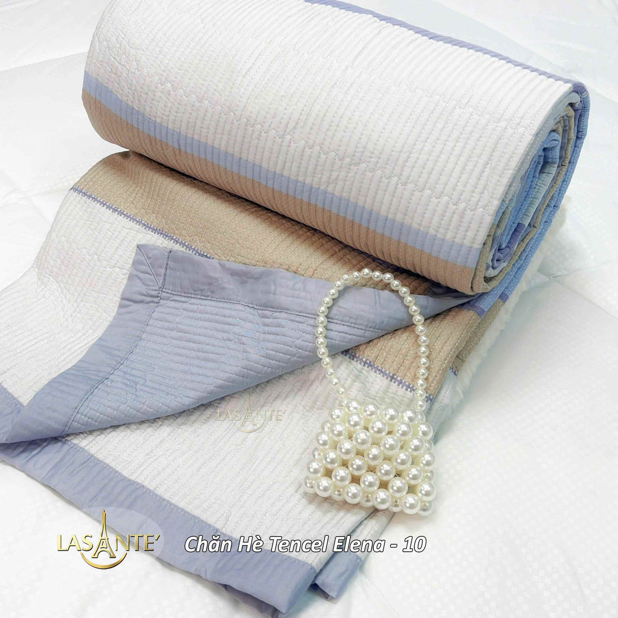 Chăn hè Elena - chăn chần hoạ tiết kẻ MỚI NHẤT 3 Chăn hè Elena - Lasante