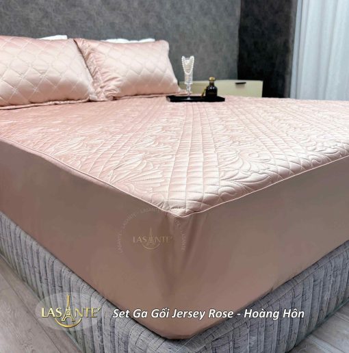 Bộ ga gối lụa Jersey Hoàng Hôn - Lasante