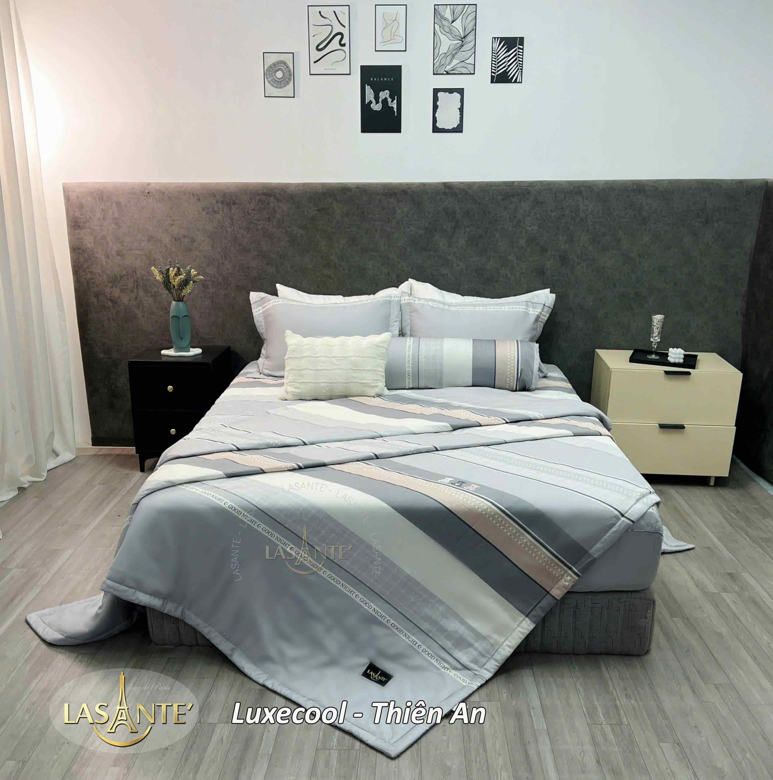 Bộ chăn ga Luxecool Thiên An - Lasante