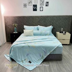 Bộ chăn ga Luxecool Xuân Thảo - Lasante