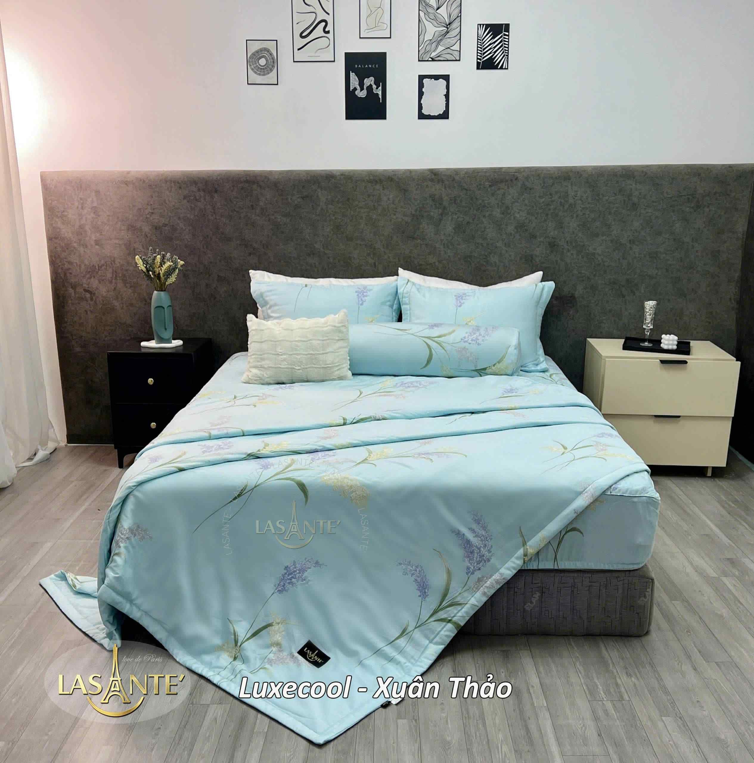 Bộ chăn ga Luxecool Xuân Thảo - Lasante