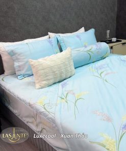 Bộ chăn ga Luxecool Xuân Thảo - Lasante