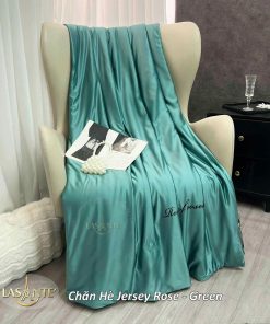 Chăn hè lụa Jersey Green - Lasante