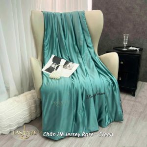 Chăn hè lụa Jersey Green - Lasante