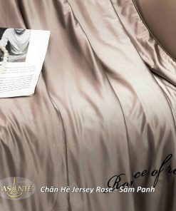 Chăn hè lụa Jersey Sâm Panh 1 Chăn hè lụa Jersey Sâm Panh - Lasante