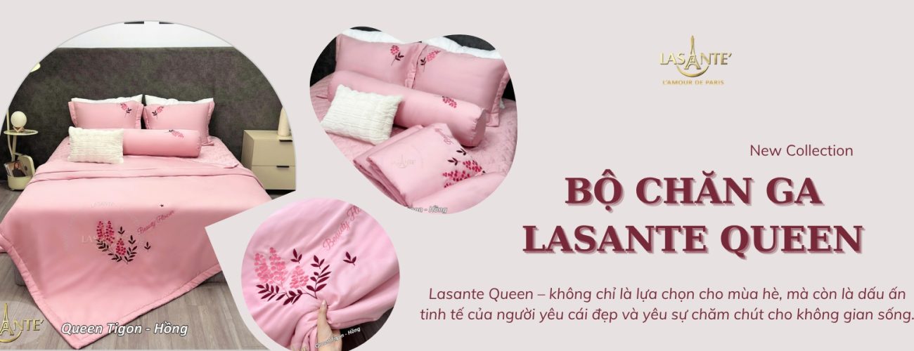 Bộ chăn ga Lasante Queen