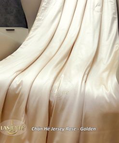 Chăn hè lụa Jersey Golden 1 Rose Golden 2 min