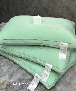 Gối Green Pearl bông Microfiber cao cấp - Lasante 1 Gối Green Pearl - Lasante