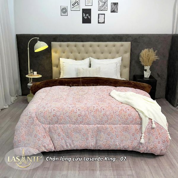 Chăn Lông Cừu Lasante King 02 - Cổ điển sang trọng