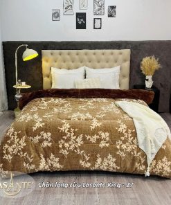 Chăn Lông Cừu Lasante King 27 - Nâu be nhã nhặn