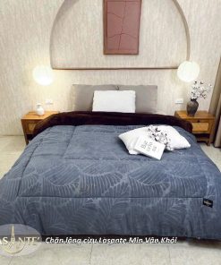Chăn lông cừu Lasante Min Vân Khói - Giải pháp giữ ấm mùa đông cho mọi nhà 1 z6952156502559 87c648f3626316149df42ee7346a56e3