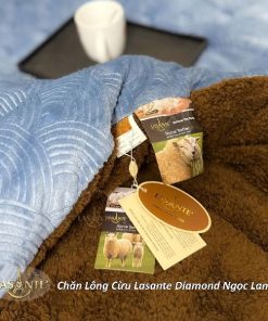 Chăn lông cừu Lasante Diamond Ngọc Lam (Mẫu mới 2025) - Sang trọng, bền đẹp theo thời gian 4 z6957330671548 4f55cfd0cac3406a2ed45c4cf1d8eb80