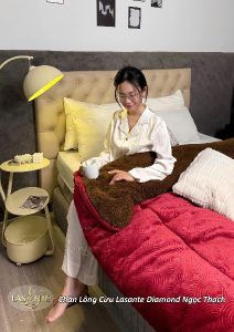 Chăn lông cừu Lasante Diamond Ngọc Thạch (Mẫu mới 2025) - Giữ nhiệt tốt nhưng không gây bí bách 6 z6957463665617 e6afac34923c407ecea56b48d9c657b5