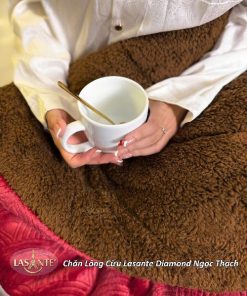 Chăn lông cừu Lasante Diamond Ngọc Thạch (Mẫu mới 2025) - Giữ nhiệt tốt nhưng không gây bí bách 4 z6957463856824 566aaef4a0cc64943552c08725f9cee6