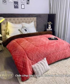 Chăn lông cừu Lasante Victoria Caro Đỏ Gạch (Mẫu mới 2025) - Sang trọng, ấm áp, bền đẹp theo thời gian 1 z6975945491370 e1f50d2292040941b65d3d4434fad59d