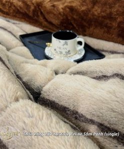 Chăn lông cáo Lasante Celine Sâm Panh (Single) - Hiện đại và tinh tế 2 z7006850601960 ce04f1bb12486a2176547c95f82f8664