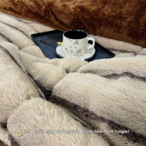 Chăn lông cáo Lasante Celine Sâm Panh (Single) - Hiện đại và tinh tế 4 z7006850601960 ce04f1bb12486a2176547c95f82f8664