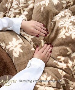 Chăn Lông Cừu Lasante King 27 - Nâu be nhã nhặn 5 z7012276577939 07b8444abd4fd125d5f70957efb2b477