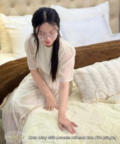 Chăn Lông Gấu Lasante Mineral - Mềm mịn qua từng sợi lông 6 Chan Long Gau Lasante Mineral Kem Sua single 2