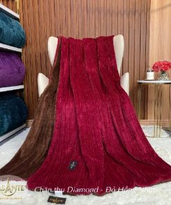 Chăn Thu Lông Cừu Lasante Diamond - Sưởi ấm trọn vẹn từng giấc ngủ mùa thu 3 Chan thu Diamond do hong nhung