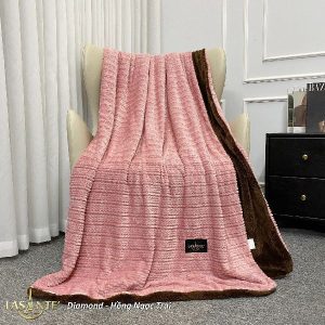 Chăn Thu Lông Cừu Lasante Diamond - Sưởi ấm trọn vẹn từng giấc ngủ mùa thu 8 Chan thu Diamond hong ngoc trai