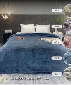 Chăn Lông Cáo Lasante Luxury – Đỉnh Cao Ấm Áp, Chạm Mềm Sang Trọng