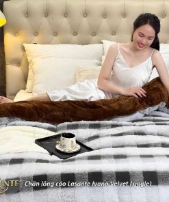 Chăn Lông Cáo Lasante Ivano Velvet (Mẫu mới 2025) - Thư giãn tinh thần cho giấc ngủ trọn vẹn 5 z7023552734759 9a85b0c29bd087414eabf1f743297f50