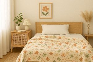 chăn đông họa tiết