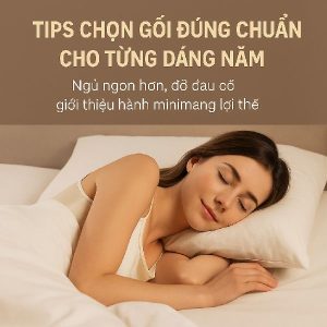 Tips chọn gối đúng chuẩn
