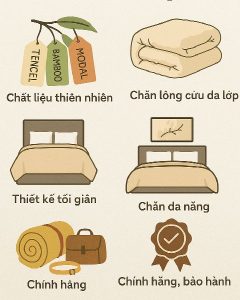 5 xu hướng chọn chăn ga gối đệm được ưa chuộng mùa đông 2025 1 Xu Hướng Chọn Chăn Ga Gối đệm được ưa Chuộng