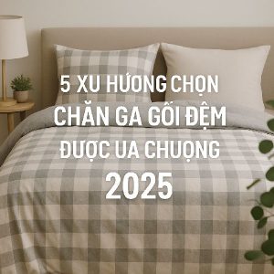 Xu Hướng Chọn Chăn Ga Gối đệm được ưa Chuộng